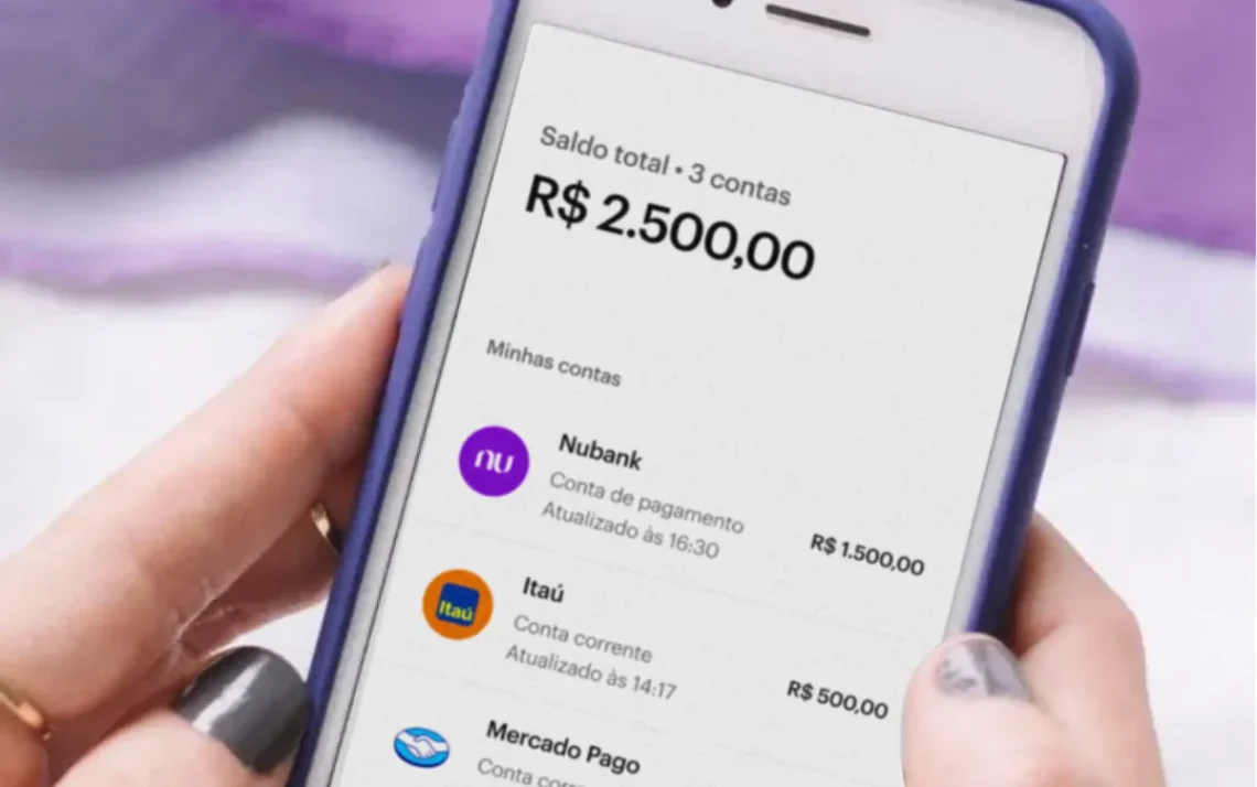 banco, digital, aplicativo, móvel, banco, também apareceu;