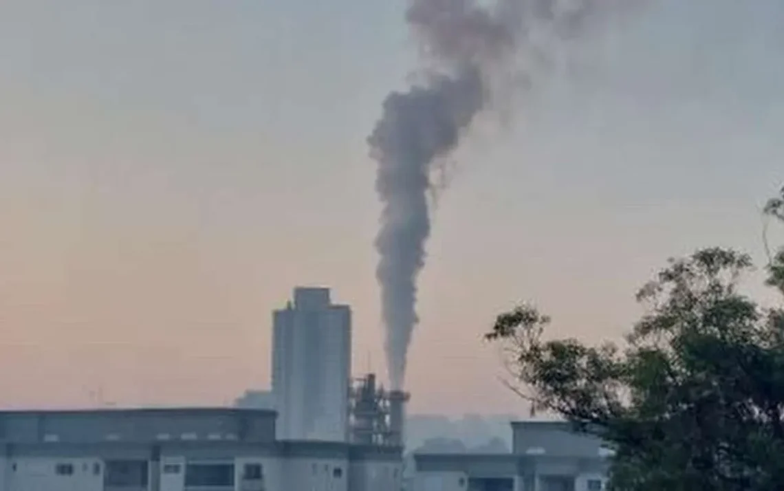 fumaça, tóxica, poluição, atmosférica, substâncias, químicas