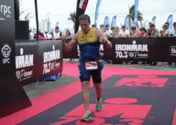 competição, de triatlo, prova, de triatlo, competição, de Ironman;