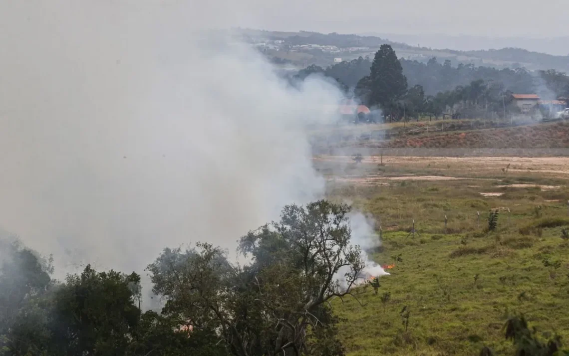 suspeita de incêndios;